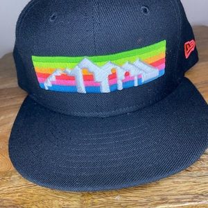 New Era fitted hat Denver Nuggets size 7 3/8